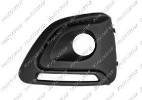 GRILLE GAUCHE NOIRE DE PARE-CHOCS-AVEC SIEGES ANTIBROUILLARD ET FEU DE JOUR-LED