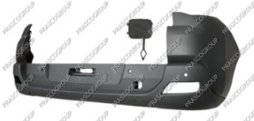 PARE-CHOCS ARRIERE AVEC APPRET-AVEC CACHE CROCHET-AVEC TROUS MOULURE-AVEC TROUS RADAR+SUPPORTS CAPTEURS