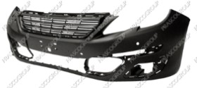 PARE-CHOCS AVANT AVEC APPRET-AVEC TROUS RADAR+SUPPORTS CAPTEURS-AVEC CACHE CROCHET-AVEC ENPREINTES AIDE STATIONNEMENT/LAVEPHARES-AVEC GRILLE RADIATEUR MOD. ACTIVE