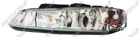 PHARE GAUCHE H7+H7 ELECTRIQUE SANS MOTEUR