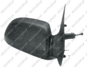 RETROVISEUR DROIT ELECTRIQUE-NOIR-CHAUFFANT-CONVEXE/CHROME'