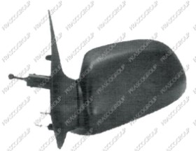 RETROVISEUR GAUCHE ELECTRIQUE-NOIR-CHAUFFANT-CONVEXE/CHROME'