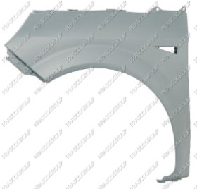 AILE AVANT GAUCHE EN PLASTIQUE AVEC APPRET AVEC TROU FEU D'AILE