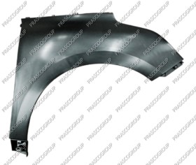 AILE AVANT GAUCHE EN PLASTIQUE NOIR-SURFACE LISSE PRET A PEINDRE