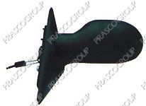 RETROVISEUR GAUCHE ELECTRIQUE-NOIR-CHAUFFANT-ASPHERIQUE/CHROME'