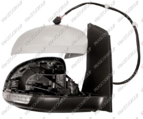 RETROVISEUR DR.ELECTR.-CHAUFFANT-A/APPRET-RABATTABLE-A/FEU-A/FEU DE SOL-A/MEMOIRE-CONVEXE-13 BROCHES