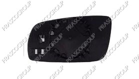 VERRE DE RETROVISEUR DROIT-CONVEX-GRAND-CHROME'