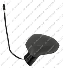 RETROVISEUR GAUCHE INTERIEUR MECANIQUE-AVEC APPRET-CONVEX/CHROME'