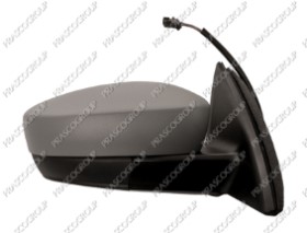 RETROVISEUR DROIT ELECTRIQUE-CHAUFFANT-AVEC APPRET-CONVEXE/CHROME'