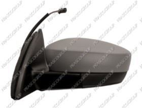 RETROVISEUR GAUCHE ELECTRIQUE-CHAUFFANT-AVEC APPRET-CONVEX/CHROME'