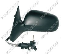 RETROVISEUR GAUCHE A CABLE-NOIR COQUILLE LONGUE