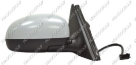 RETROVISEUR DROIT ELECTRIQUE-CHAUFFANT-AVEC APPRET-CONVEXE/CHROME'