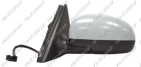 RETROVISEUR GAUCHE ELECTRIQUE-CHAUFFANT-AVEC APPRET-ASPHERIQUE/CHROME'