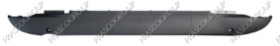 SPOILER DE PARE-CHOCS ARRIERE NOIRE STRUCTURE'-AVEC 3  EMPREINTE POUR RADAR-MOD. STANDARD