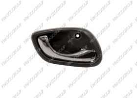 POIGNEE INTERIEURE AVANT/ARRIERE DROITE-AVEC LEVIER CHROME'-BASE-NOIRE