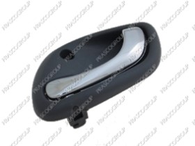 POIGNEE INTERIEURE AVANT/ARRIERE GAUCHE-AVEC LEVIER CHROME'-BASE GRISE