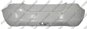 PARE-CHOCS ARRIERE A PEINDRE AVEC TROUS RADAR+SUPPORTS CAPTEURS