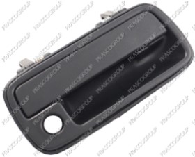 POIGNEE EXTERIEURE AVANT DROITE-NOIRE-AVEC TROU BARILLET