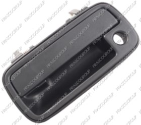 POIGNEE EXTERIEURE AVANT GAUCHE NOIRE-AVEC TROU BARILLET