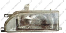 PHARE GAUCHE H4 ELECTRIQUE AVEC MOTEUR 4 PORTES MOD. 90-92