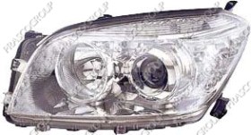 PHARE DROIT H11+HB3 ELECTRIQUE AVEC MOTEUR CHROME'