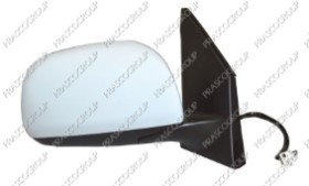 RETROVISEUR DROIT ELECTRIQUE AVEC APPRET-CONVEXE/CHROME'