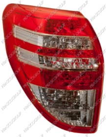 FEU D'AILE ARRIERE GAUCHE SANS PORTE LAMPE ROUGE/BLANC-LED