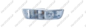 FEU GAUCHE BLANC DE PARE-CHOCS AVANT-AVEC PORTE LAMPE MOD. 97 >