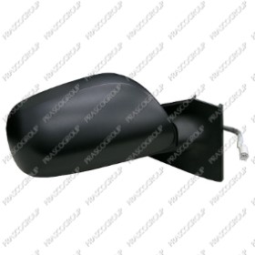 RETROVISEUR DROIT ELECTRIQUE-NOIR-CHAUFFANT-CONVEXE/CHROME'