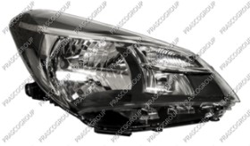 PHARE DROIT H4 ELECTRIQUE AVEC MOTEUR MOD. 5 PORTES-NOIR