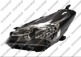 PHARE GAUCHE H4 ELECTRIQUE SANS MOTEUR-NOIR