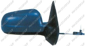 RETROVISEUR DROIT MECANIQUE-NOIR-CONVEX/CHROME'