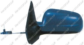 RETROVISEUR GAUCHE MECANIQUE-NOIR-ASPHERIQUE/CHROME'