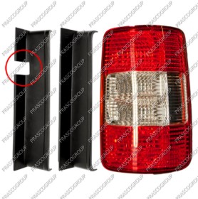 FEU D'AILE ARRIERE DROIT SANS PORTE LAMPE AVEC SUPPORT POUR MOD. HAYON ET 2 PORTES