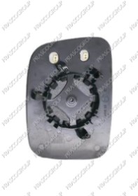 VERRE DE RETROVISEUR DROIT-CONVEX-CHROME'