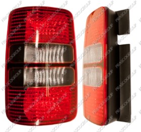 FEU D'AILE ARRIERE GAUCHE SANS PORTE LAMPE-FUME'/ROUGE MOD. 2 PORTES