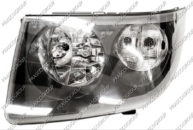 PHARE DROIT H7+H7 ELECTRIQUE AVEC MOTEUR-AVEC FEU DE JOUR MOD. 06/13 >