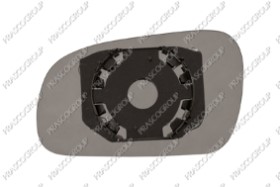 VERRE DE RETROVISEUR DROIT-CONVEX-CHROME'