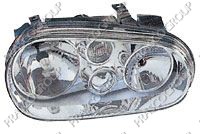 PHARE GAUCHE H1+H7 MANUEL/ELECTRIQUE-SANS MOTEUR