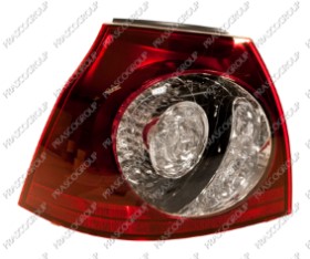 FEU D'AILE ARRIERE GAUCHE SANS PORTE LAMPE - LED MOD. R32