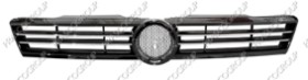 GRILLE CALANDRE NOIRE BRILLANT AVEC MOULURE CHROMEE'
