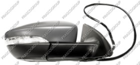 RETROVISEUR GA. ELECTRIQUE-CHAUFFANT-A/APPRET-AVEC FEU REPETITEUR-A/FEU DE SOL-RABATTABLE-ASPHERIQUE/CHROME' 16H9P