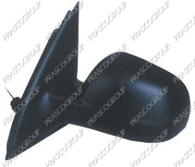 RETROVISEUR GAUCHE MECANIQUE-NOIR-PETIT COQUILLE-ASPHERIQUE/CHROME'-MOD. > 01