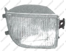 FEU DROIT BLANC DE PARE-CHOCS AVANT-AVEC PORTE LAMPE