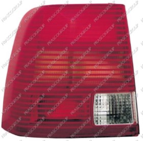 FEU D'AILE ARRIERE GAUCHE SANS PORTE LAMPE ROUGE/BLANC MOD. 4 PORTES