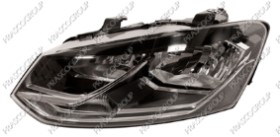 PHARE GAUCHE H7+H7 ELECTRIQUE AVEC MOTEUR