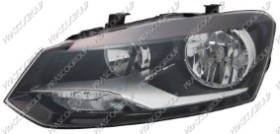 PHARE GAUCHE H7+H7 ELECTRIQUE SANS MOTEUR