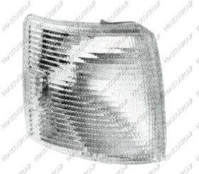 FEU AVANT DROIT BLANC-AVEC PORTE LAMPE