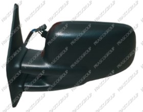 RETROVISEUR GAUCHE ELECTRIQUE-NOIR-CHAUFFANT-ASPHERIQUE/CHROME'