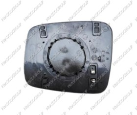 VERRE DE RETROVISEUR DROIT-CONVEX-CHAUFFANT